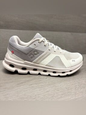 On Cloud Cloudrunner Sneakers White Frost Running Shoes 56.99008 Size 8D WIDE